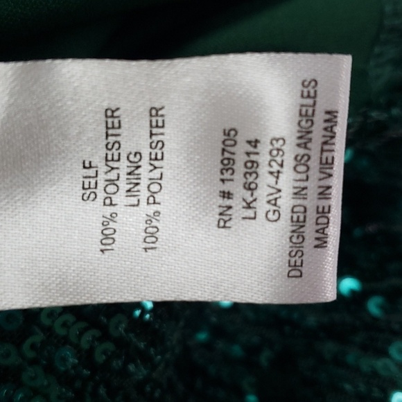 Emerald Sundae Juniors' Sequined Law-Back Bodycon Mini Dress Macy's, Size M - Picture 15 of 16